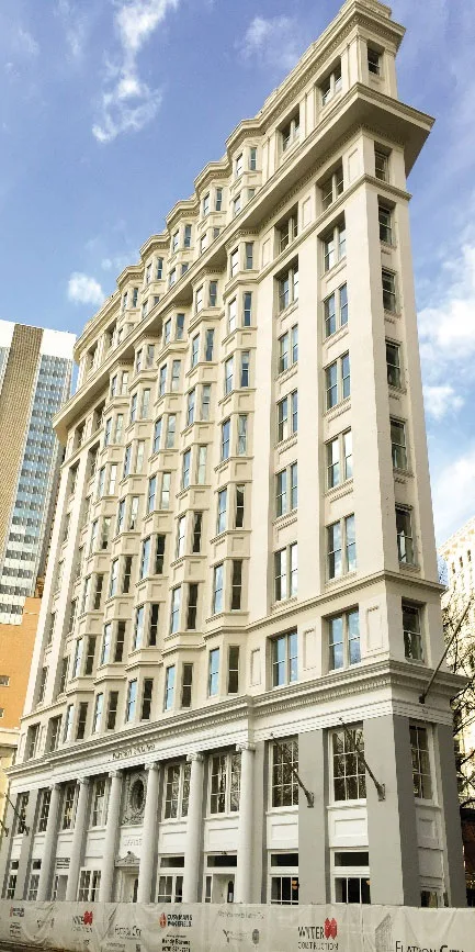 Historic building housing Tom Cook Jewelers