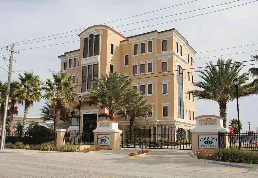 Coquina Office Building exterior in Daytona Beach